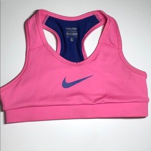 Pink Nike Sports Bra